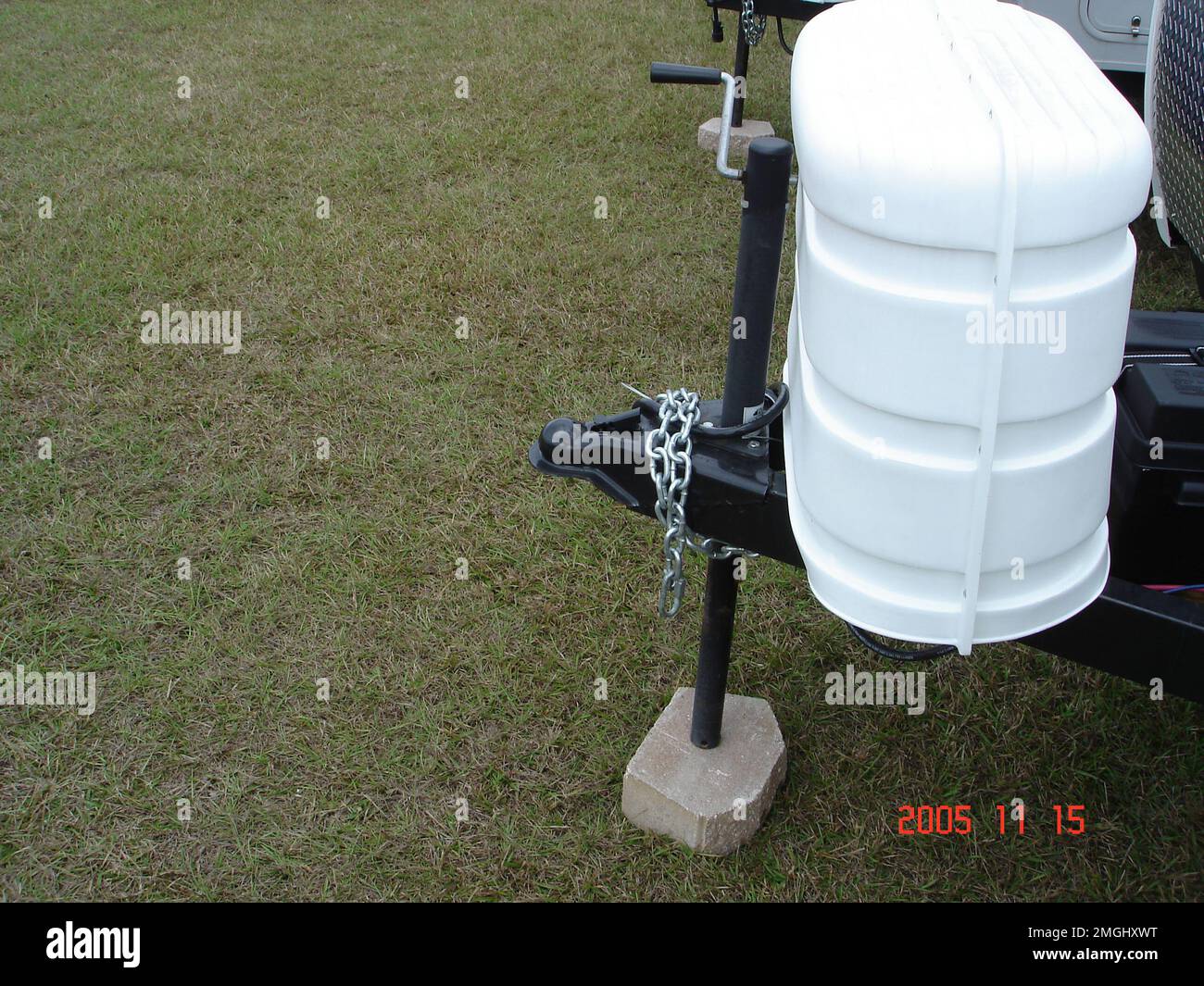 Comandi di manutenzione e logistica Atlantic - squadra di inventario di proprietà - Mobile, Alabama - 26-HK-182-1. Uragano Katrina Foto Stock