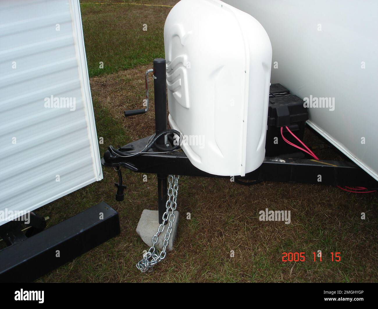 Comandi di manutenzione e logistica Atlantic - squadra di inventario di proprietà - Mobile, Alabama - 26-HK-182-13. Uragano Katrina Foto Stock