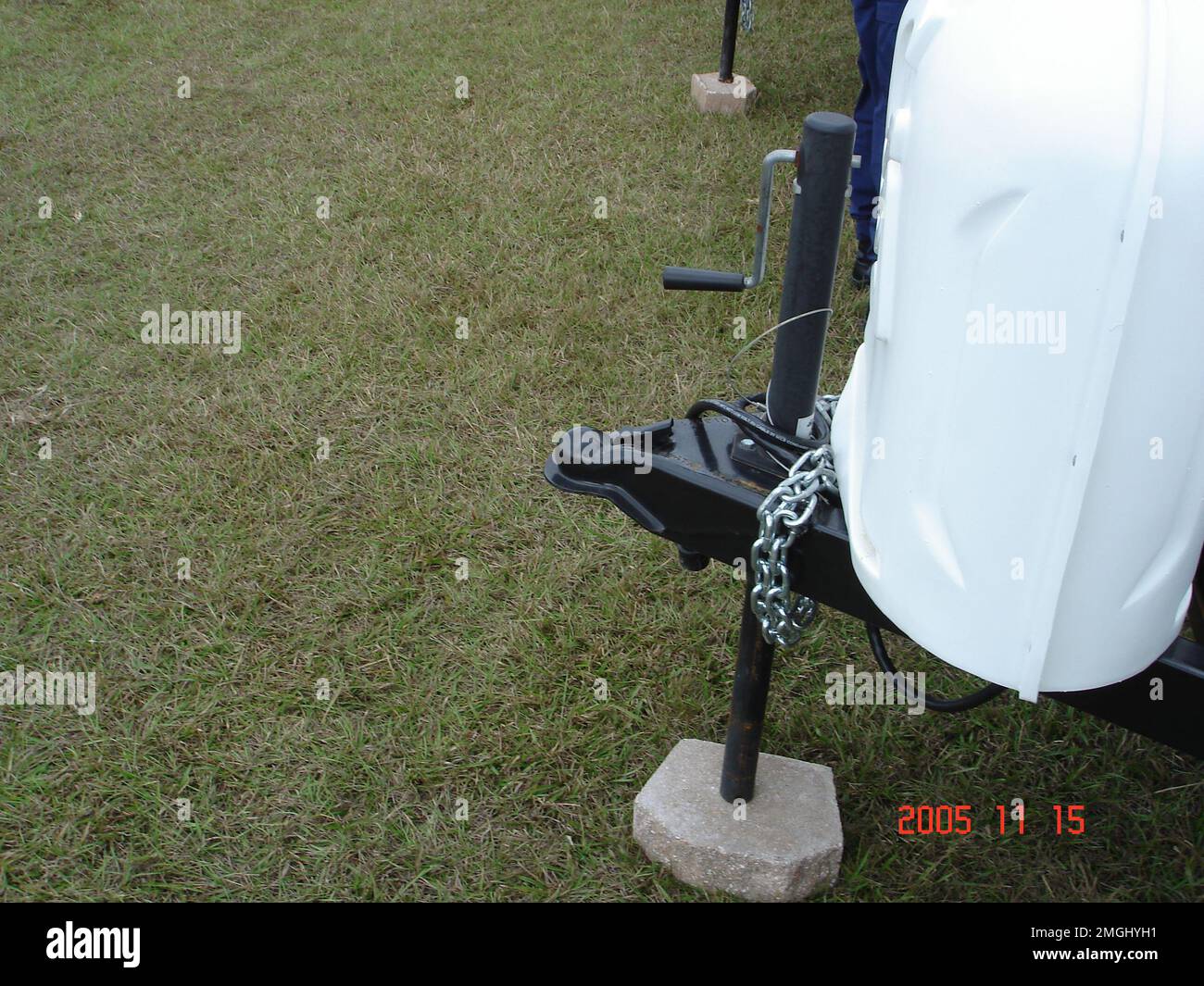 Comandi di manutenzione e logistica Atlantic - squadra di inventario di proprietà - Mobile, Alabama - 26-HK-182-4. Uragano Katrina Foto Stock
