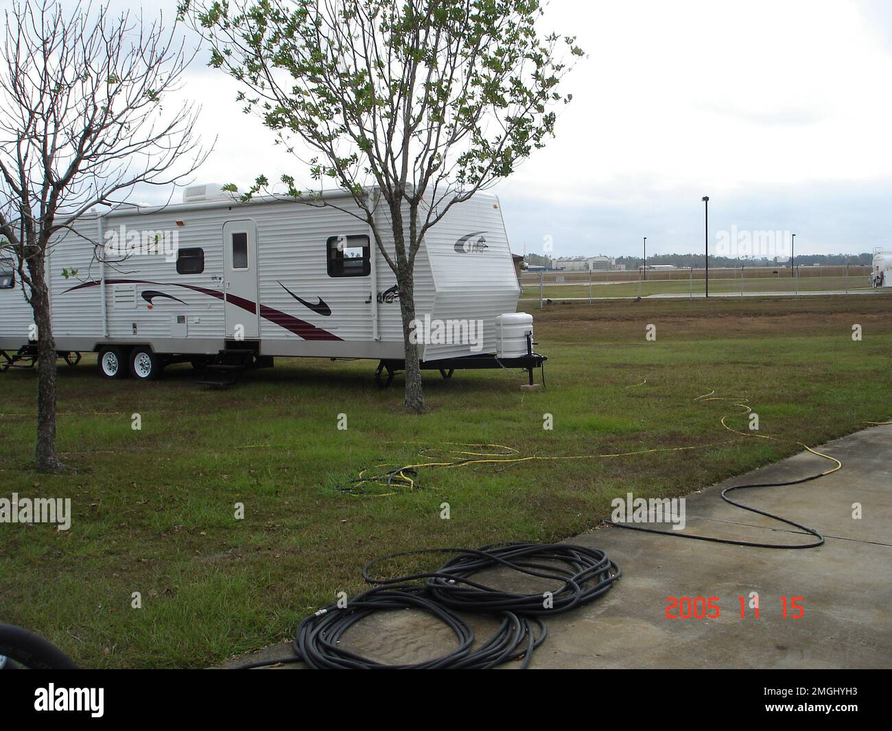 Comandi di manutenzione e logistica Atlantic - squadra di inventario di proprietà - Mobile, Alabama - 26-HK-182-17. Uragano Katrina Foto Stock