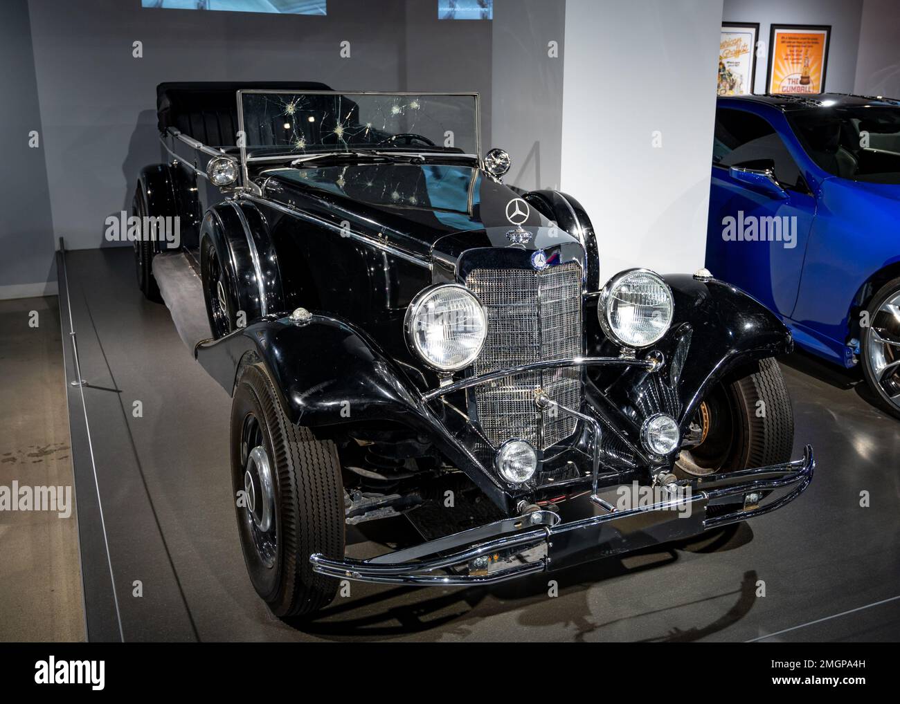Mercedes Benz 770 Classic del 1931 in colore nero Foto Stock