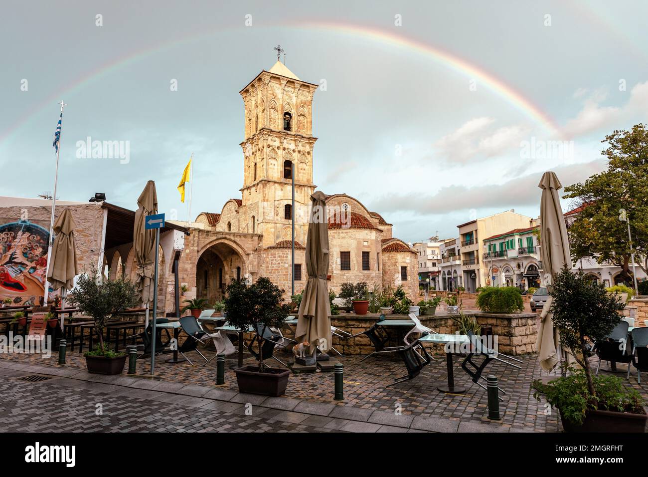 Ayious Lazzaro Chiesa, Larnaca, Cipro Foto Stock