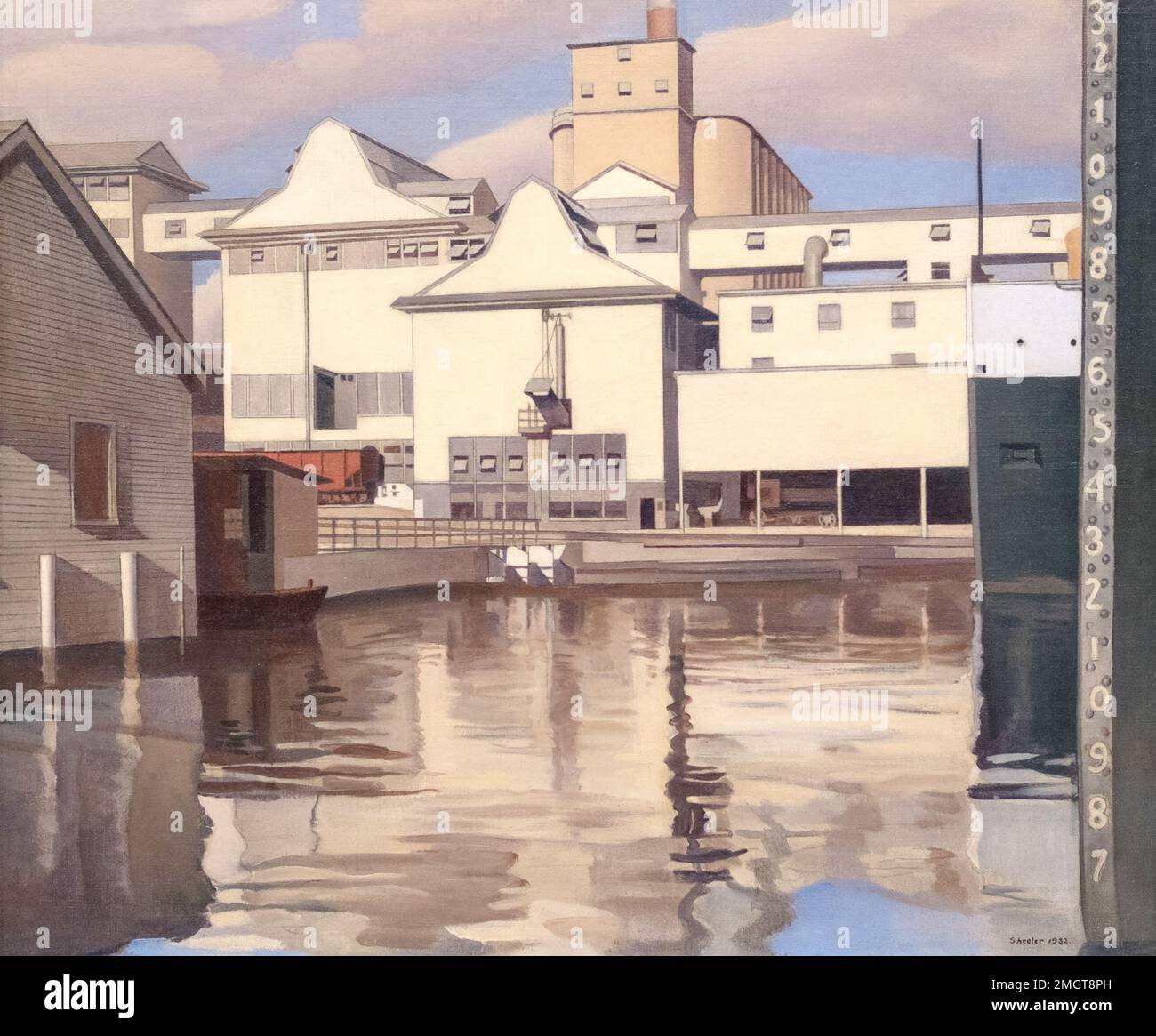 Charles Sheeler - River Rouge Plant - 1932 Foto Stock