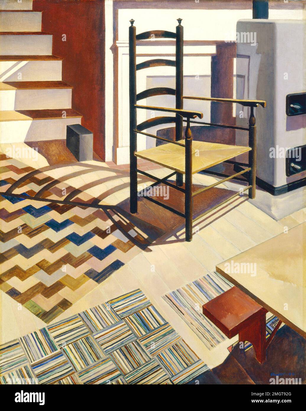 Charles Sheeler - Casa Dolce Casa - 1931 Foto Stock
