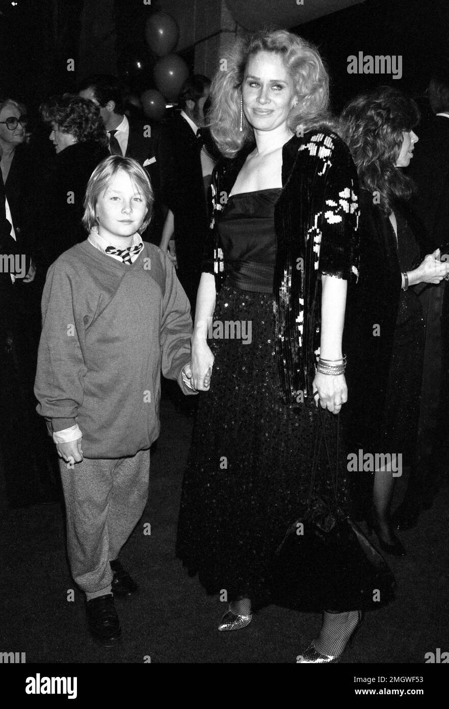 Karen Black and Son Hunter Carson intorno agli anni '80 credito: Ralph Dominguez/MediaPunch Foto Stock