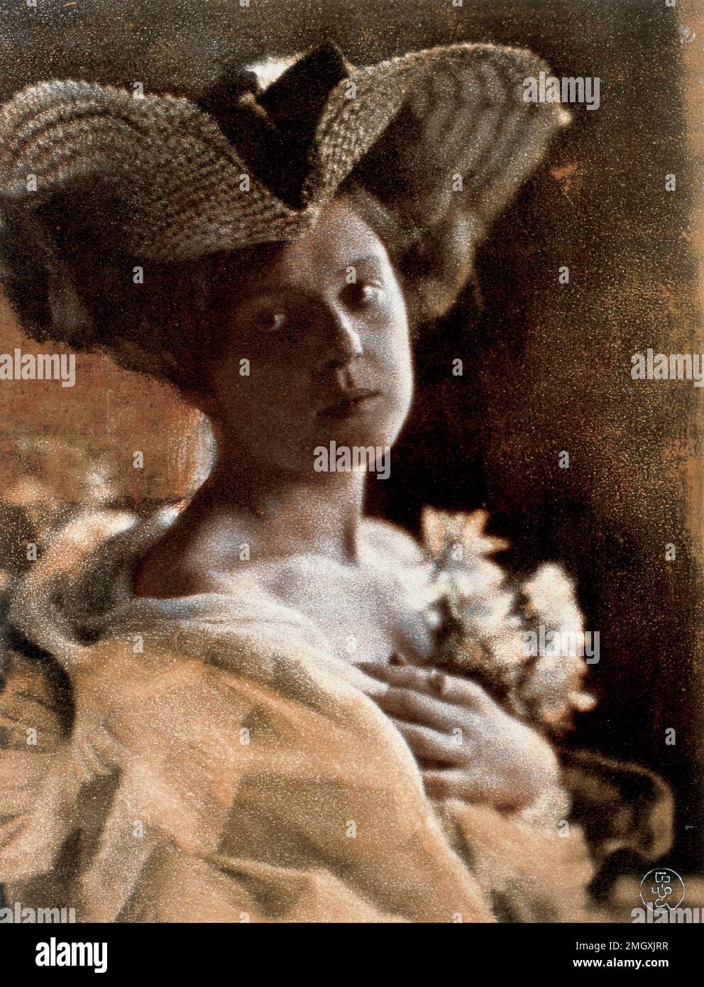 Constant Puyo - il cappello di paglia Foto Stock