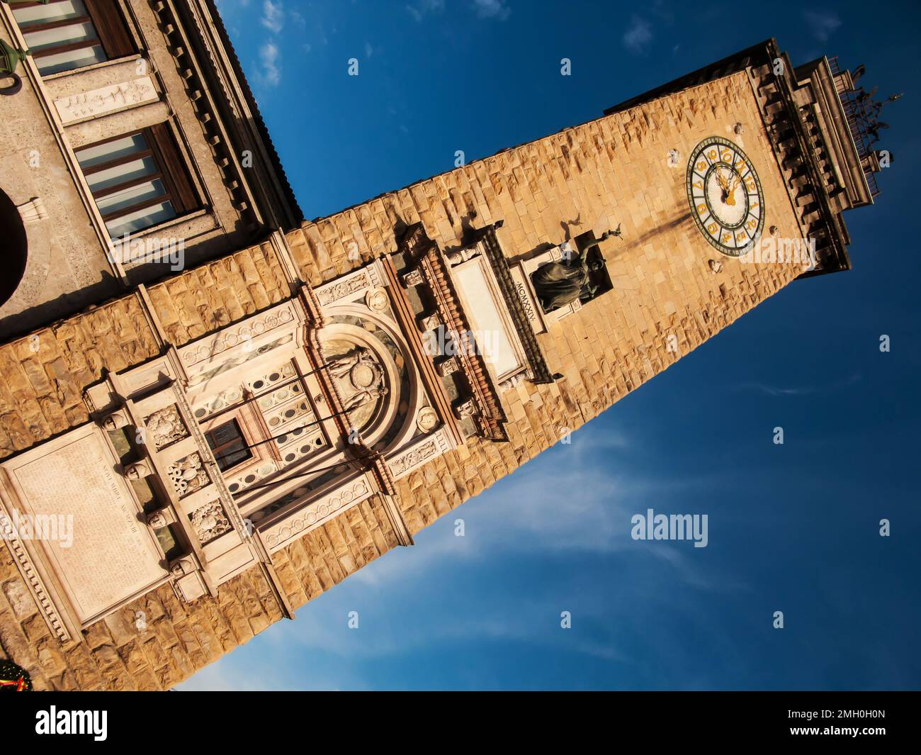 Torre dei caduti, Bergamo, Italia Foto Stock