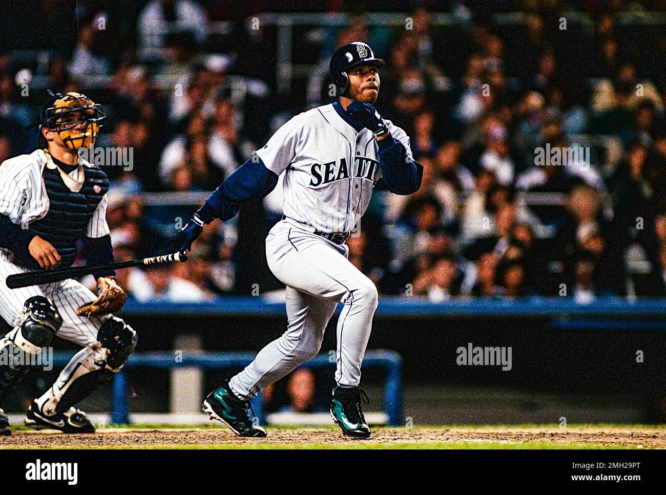 MLB Ken Griffey Jr., Seatle Mariners Foto Stock