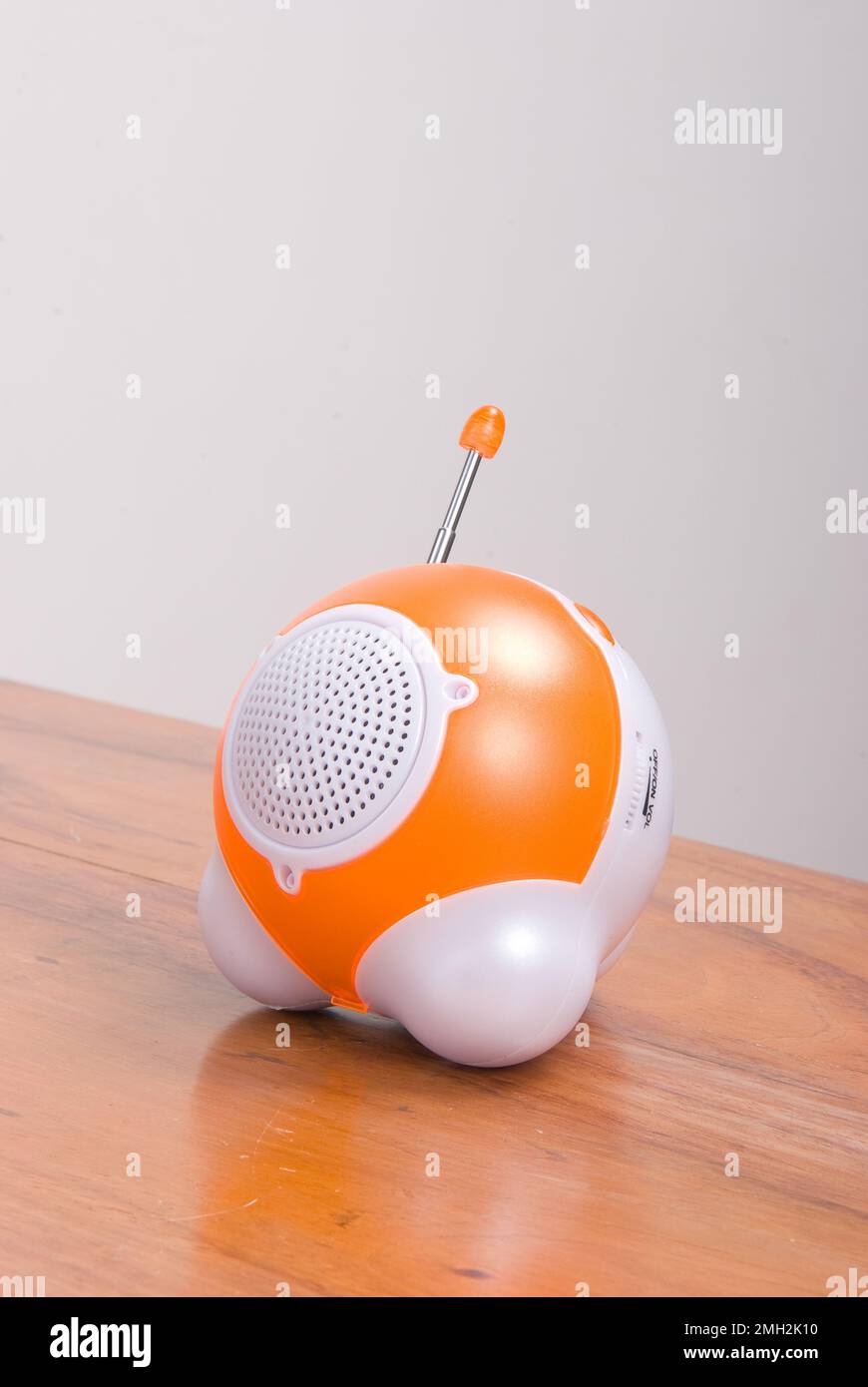 Frequenza AM e fm del ricevitore di piccole dimensioni. Foto Stock