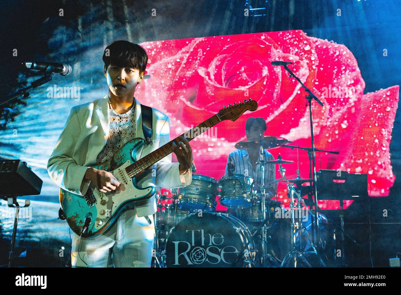 Milano, Italia, 26th Jan 2023. La band indie coreana The Rose si esibirà dal vivo ad Alcatraz di Milano. Credits: Maria Laura Arturi/Alamy Live News Foto Stock