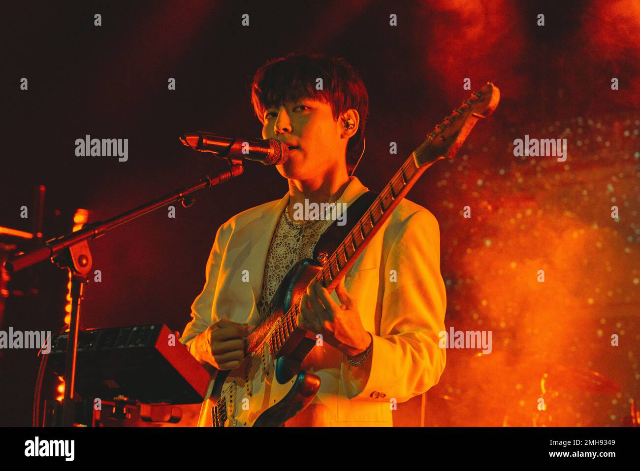 Milano, Italia, 26th Jan 2023. La band indie coreana The Rose si esibirà dal vivo ad Alcatraz di Milano. Credits: Maria Laura Arturi/Alamy Live News Foto Stock