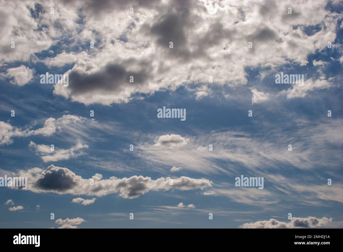 Paesaggio, guardare in alto, foto di sostituzione cielo Foto Stock