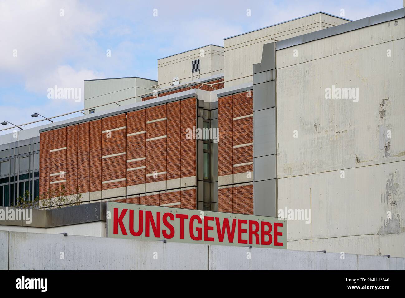 Museo delle Arti decorative al Kulturforum vicino a Potsdamer Platz Berlino. Foto Stock