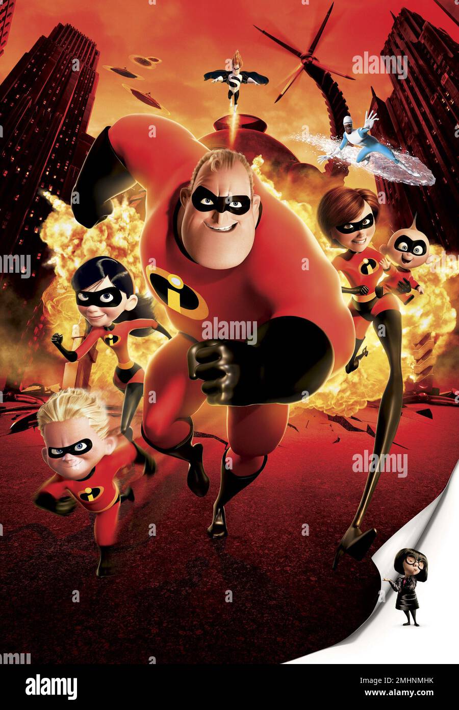 THE INCREDIBLES (2004), diretto da BRAD BIRD. CREDIT: PIXAR ANIMATION STUDIOS/WALT DISNEY PICTURES/ALBUM Foto Stock