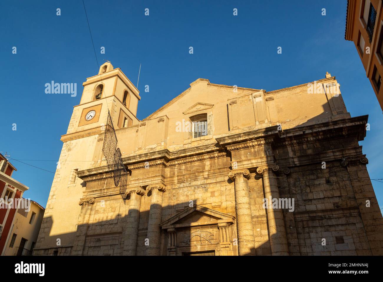 Torre araba di Callosa d'en Sarriá Foto Stock