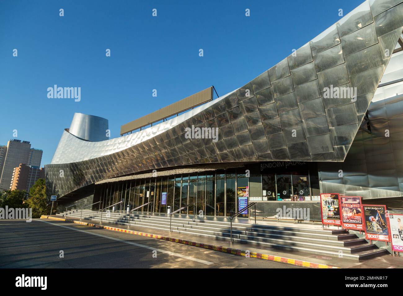 Il Palazzo di Benidorm, la località di Benidorm, Costa Blanca, la provincia di Valencia, Spagna Foto Stock