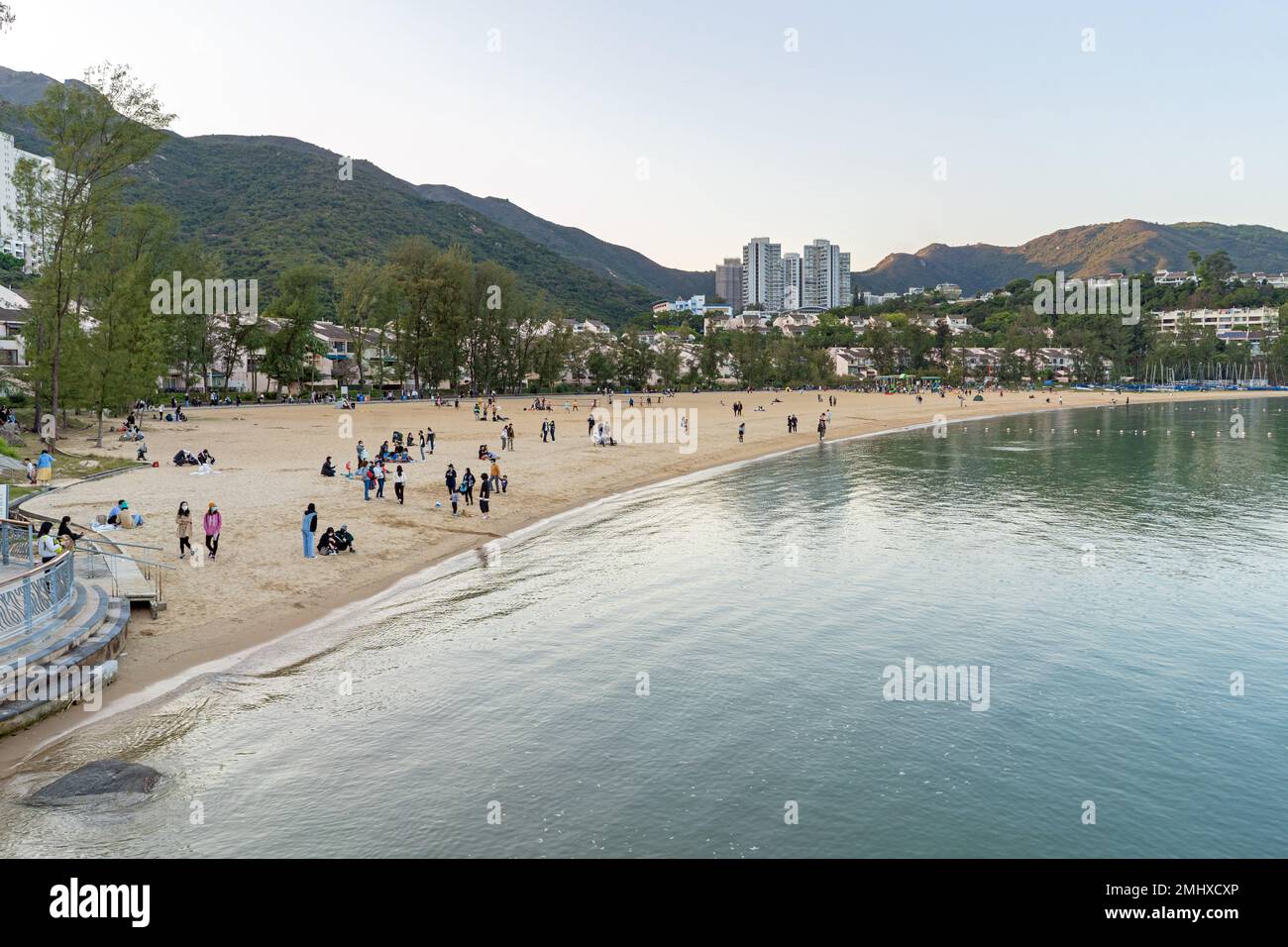 Hong Kong - Dicembre 2022 - Baia di scoperta sull'Isola di Lantau Foto Stock