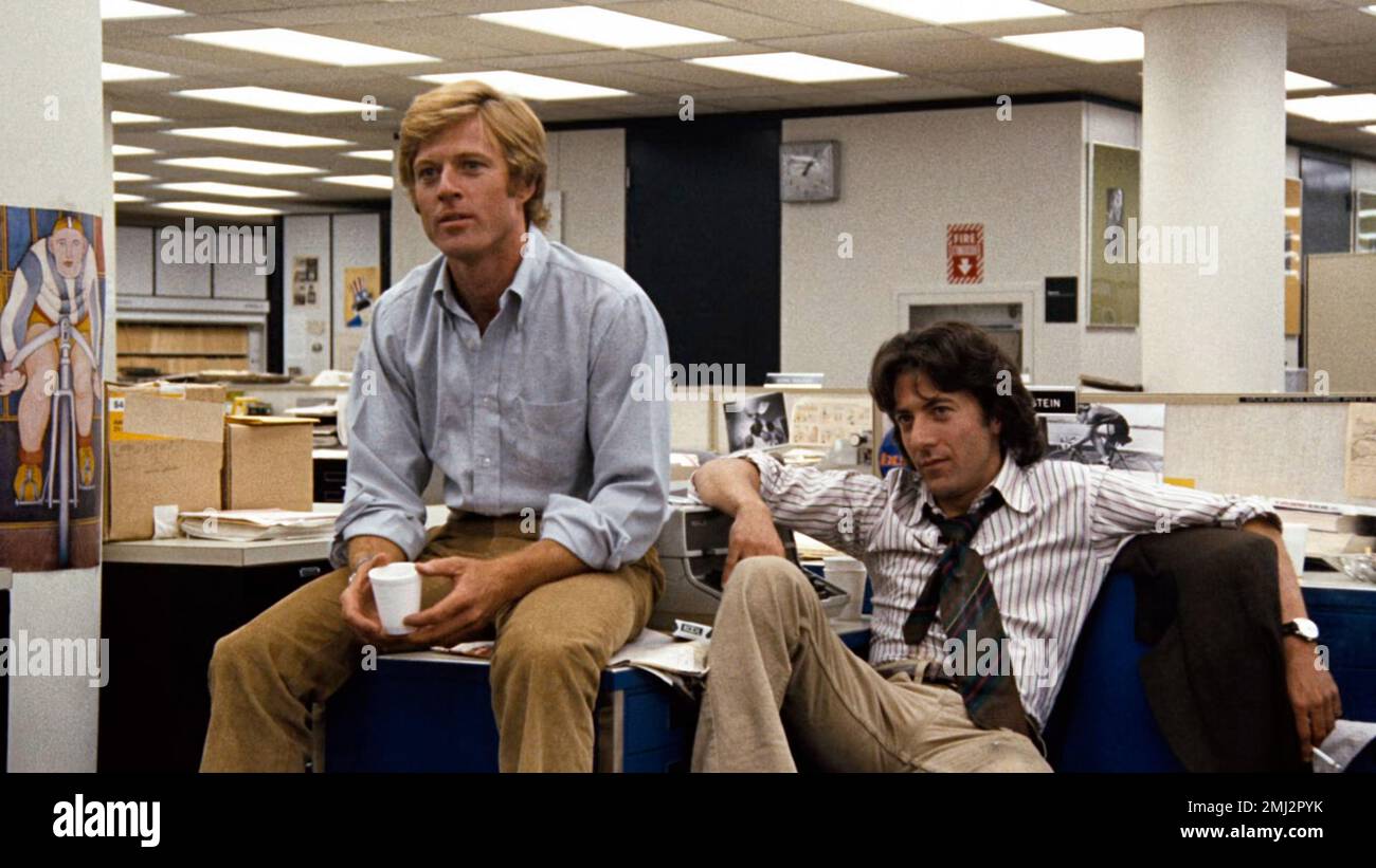 Los Angeles.CA.USA. Dustin Hoffman e Robert Redford in una scena in (C