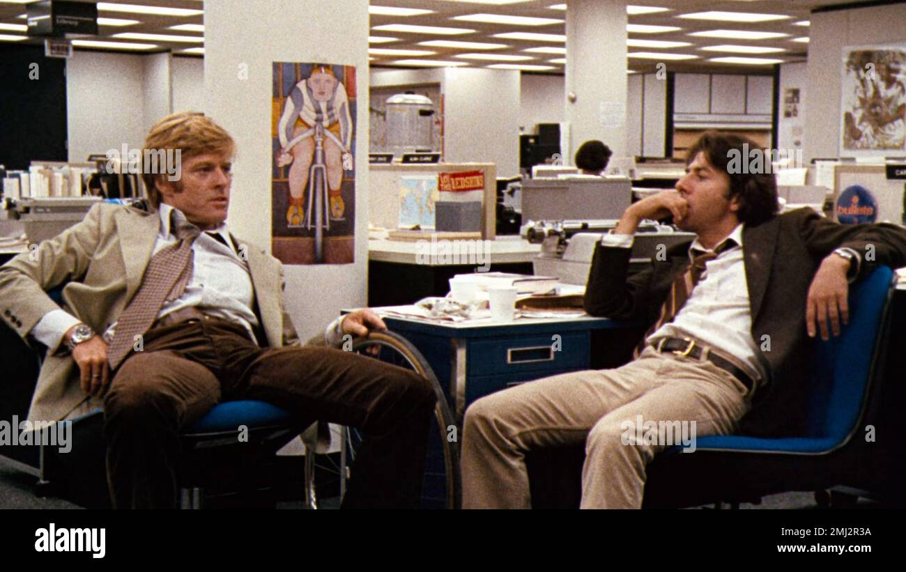 Los Angeles.CA.USA. Dustin Hoffman e Robert Redford in una scena in (C