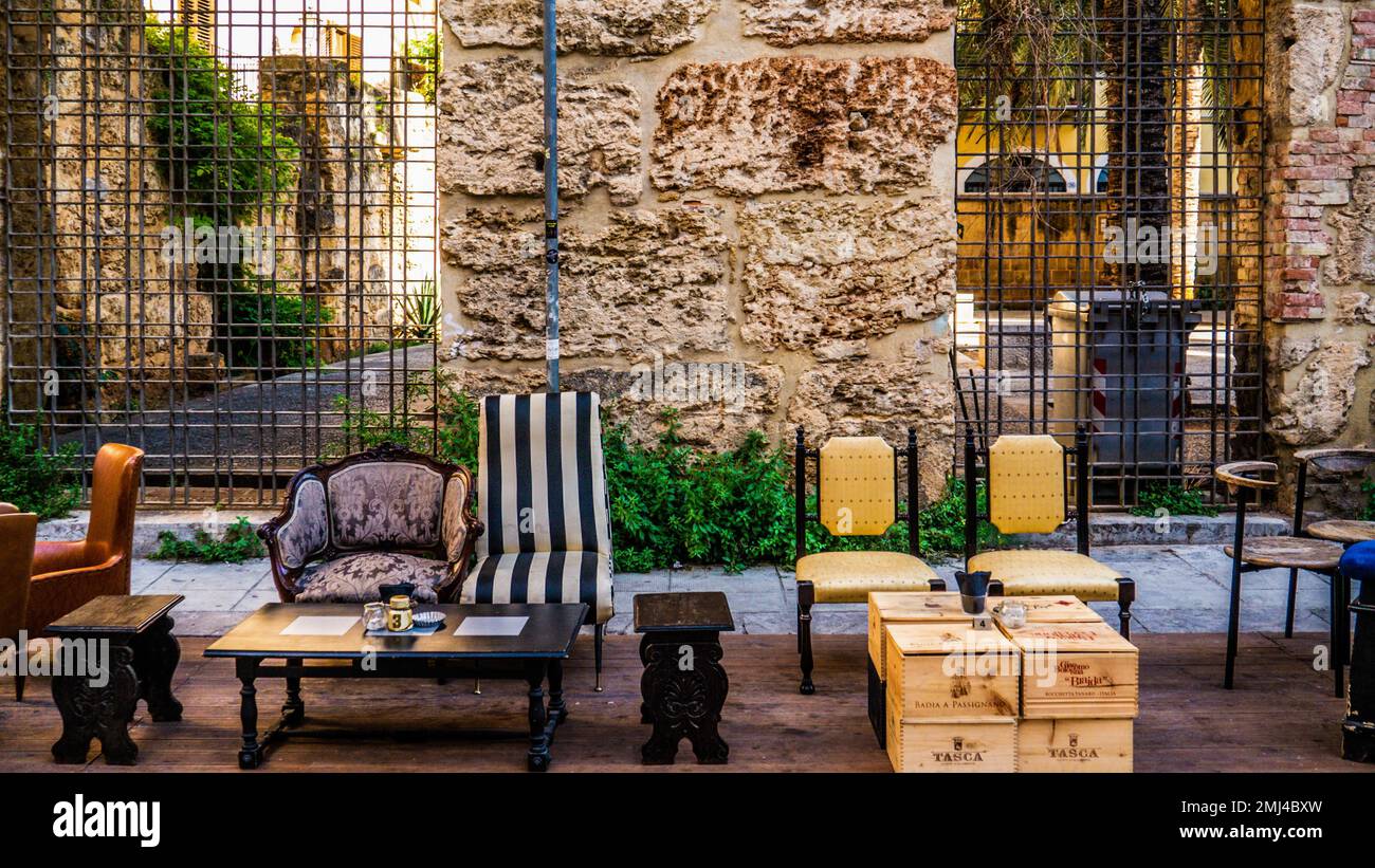 Streetfood, Palermo, Sicilia, Palermo, Sicilia, Italia Foto Stock