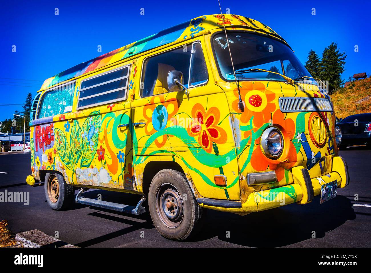 Peace VW Foto Stock