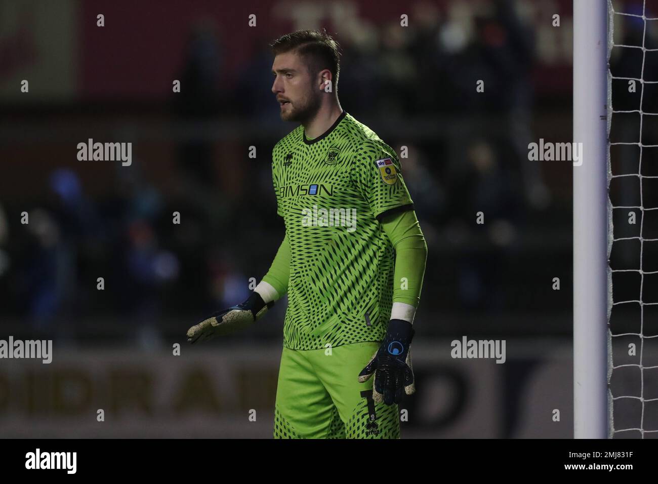 Tomas Holy of Carlisle si è Unito durante la partita della Sky Bet League 2 tra Carlisle United e Hartlepool United a Brunton Park, Carlisle, martedì 24th gennaio 2023. (Credit: Marco Fletcher | MI News) Foto Stock