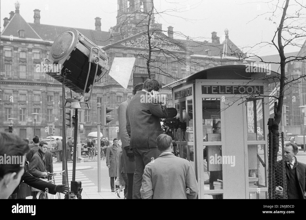 Netherland History: Ultimi scatti del film 'Warffum, 220562' del regista Louis van Gasteren; Data: 17 aprile 1962 Foto Stock