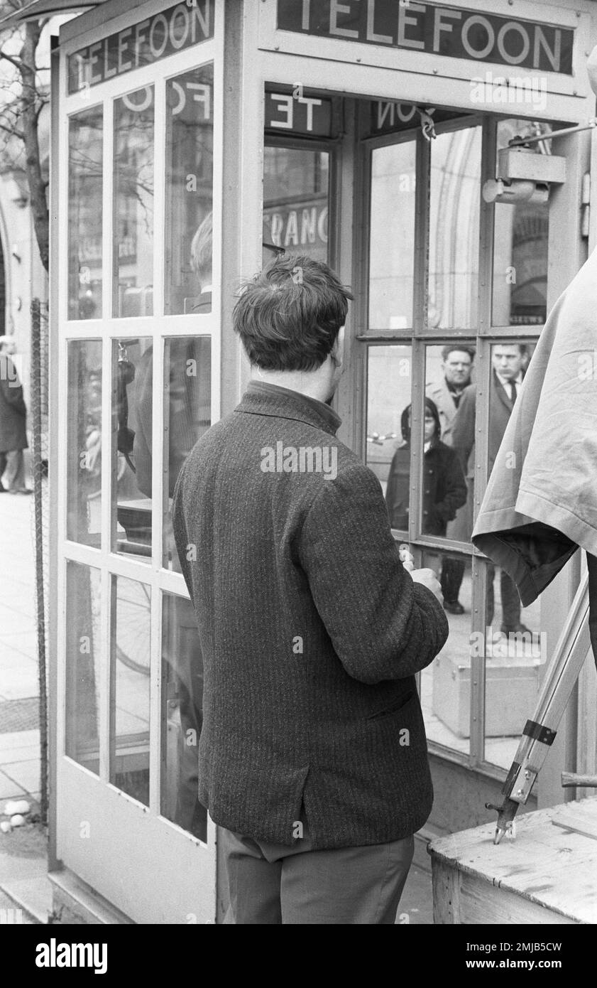 Netherland History: Ultimi scatti del film 'Warffum, 220562' del regista Louis van Gasteren; Data: 17 aprile 1962 Foto Stock