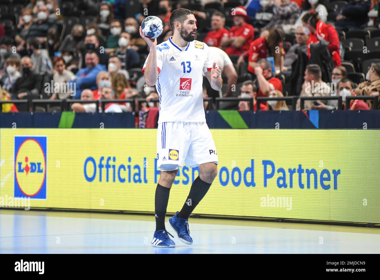 Nikola Karabatic (Francia). EHF Euro 2022. Round principale Foto Stock