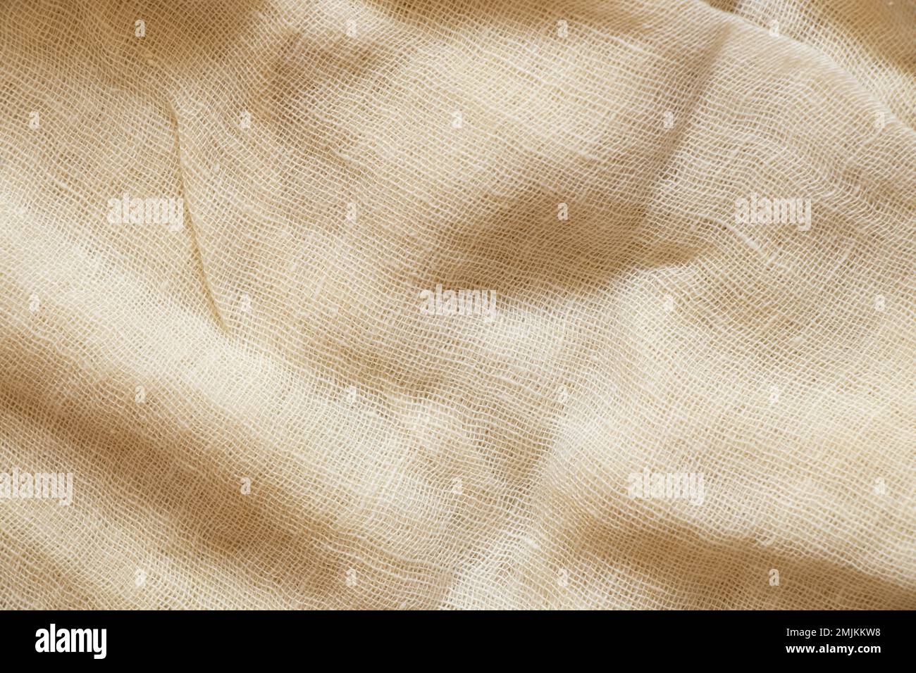 reticella stropicciata come sfondo Foto Stock