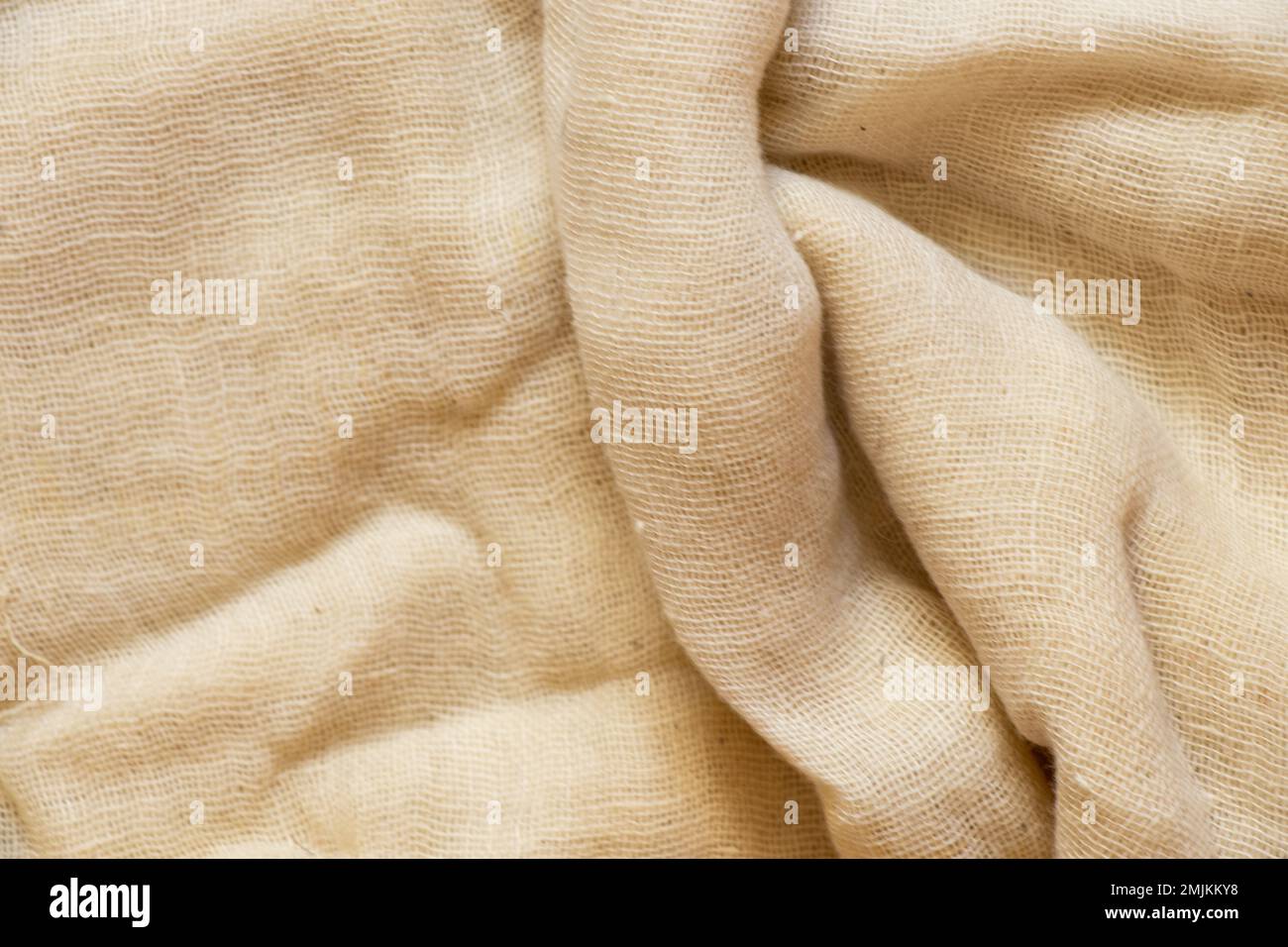 reticella stropicciata come sfondo Foto Stock