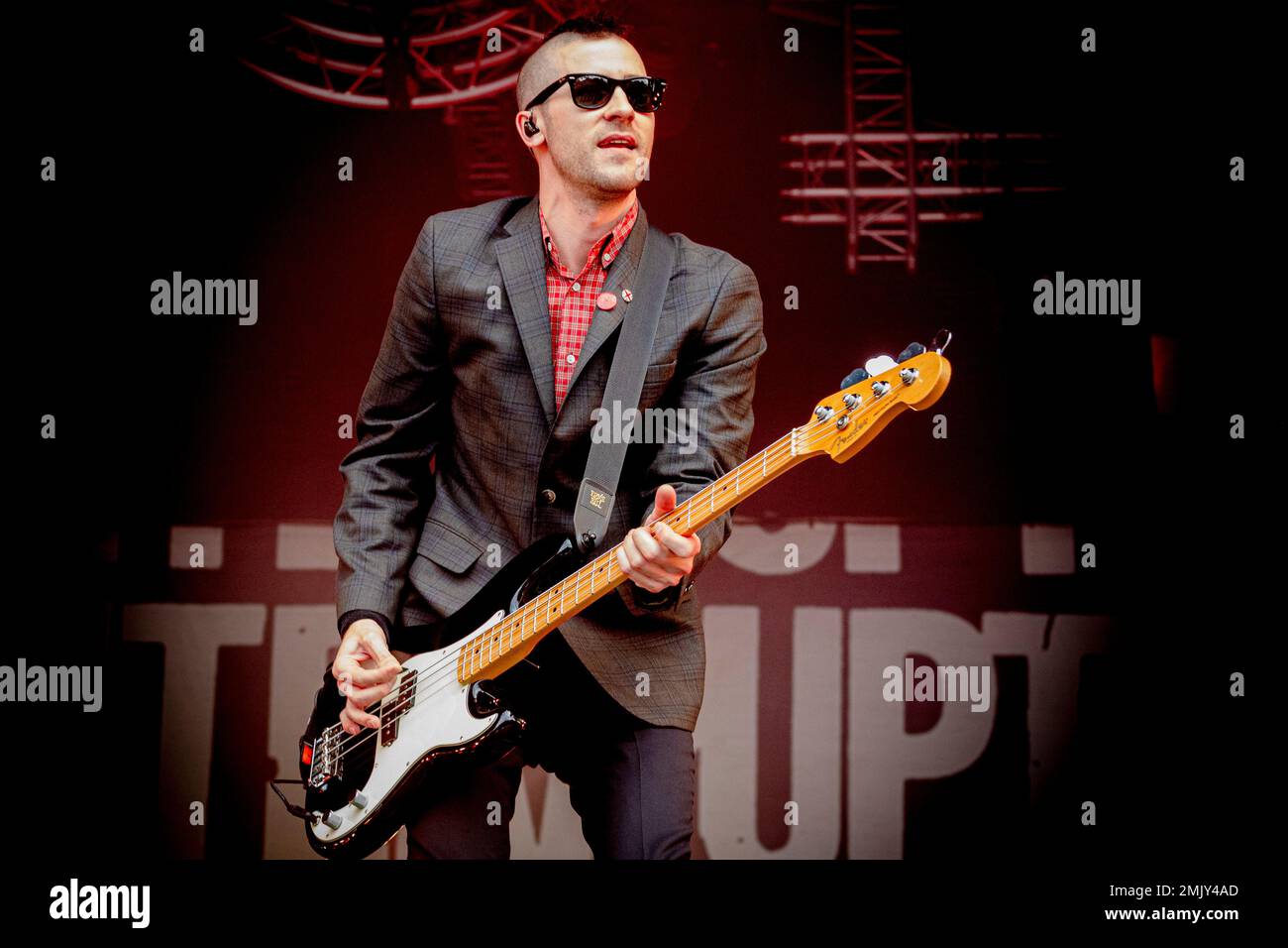 Francia 21 giugno 2019 gli Interrupters - live at Hell Fest Clisson © Andrea Ripamonti / Alamy Foto Stock