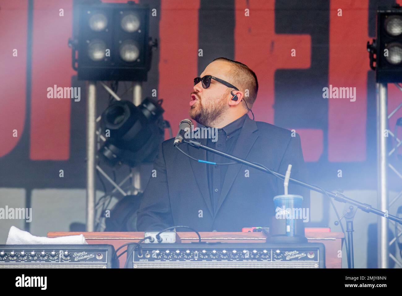 Francia 21 giugno 2019 gli Interrupters - live at Hell Fest Clisson © Andrea Ripamonti / Alamy Foto Stock