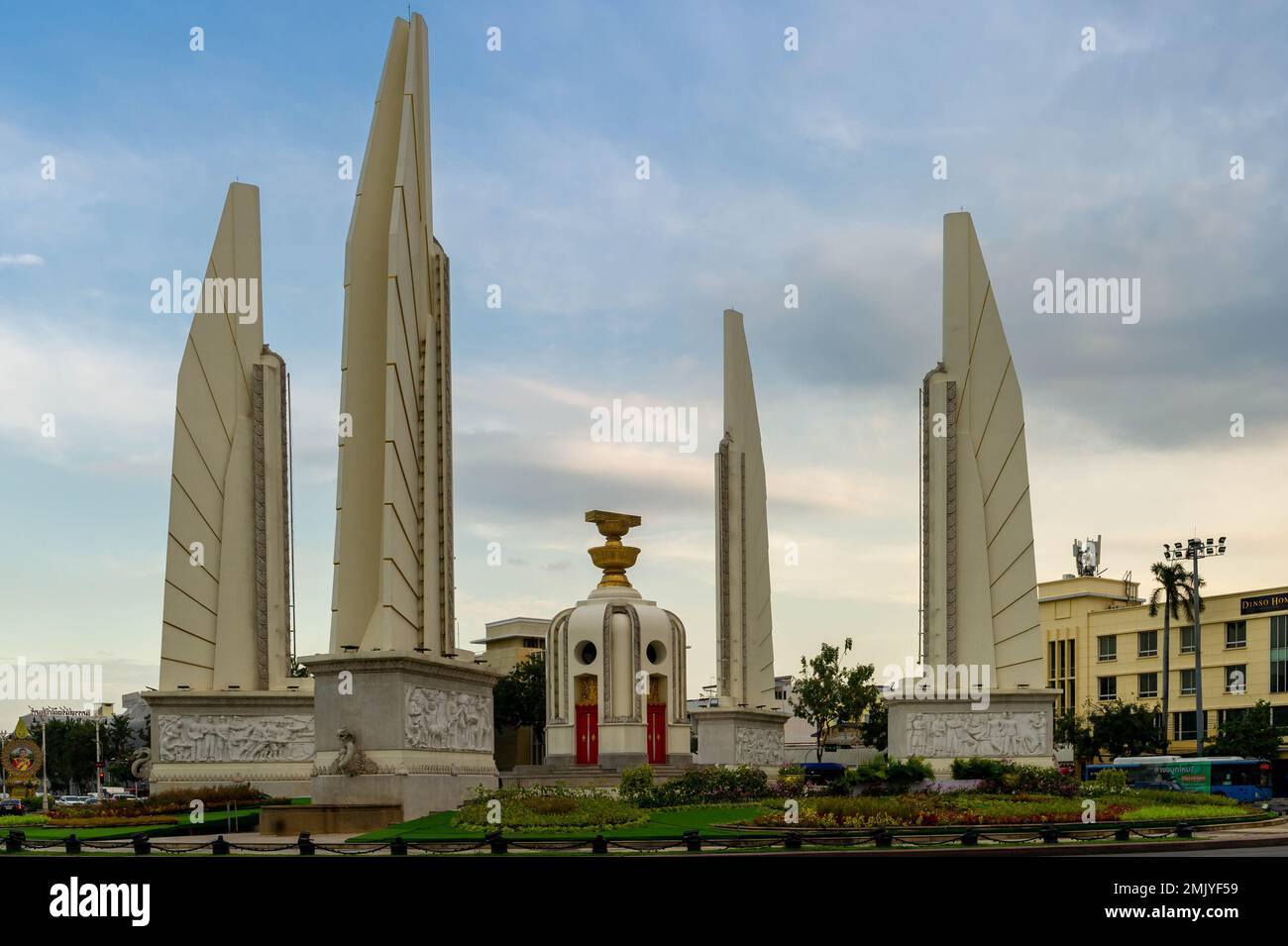 Il Monumento alla democrazia, Bangkok, Thailandia Foto Stock