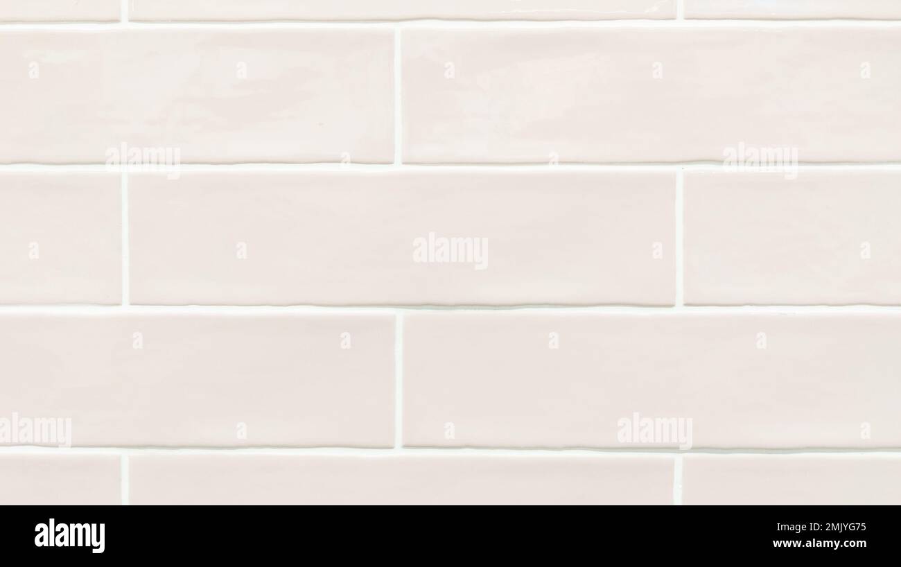 pavimento piastrellato bianco per piastrelle di sfondo Foto Stock