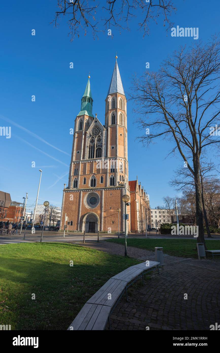 St Chiesa di Caterina - Braunschweig, bassa Sassonia, Germania Foto Stock