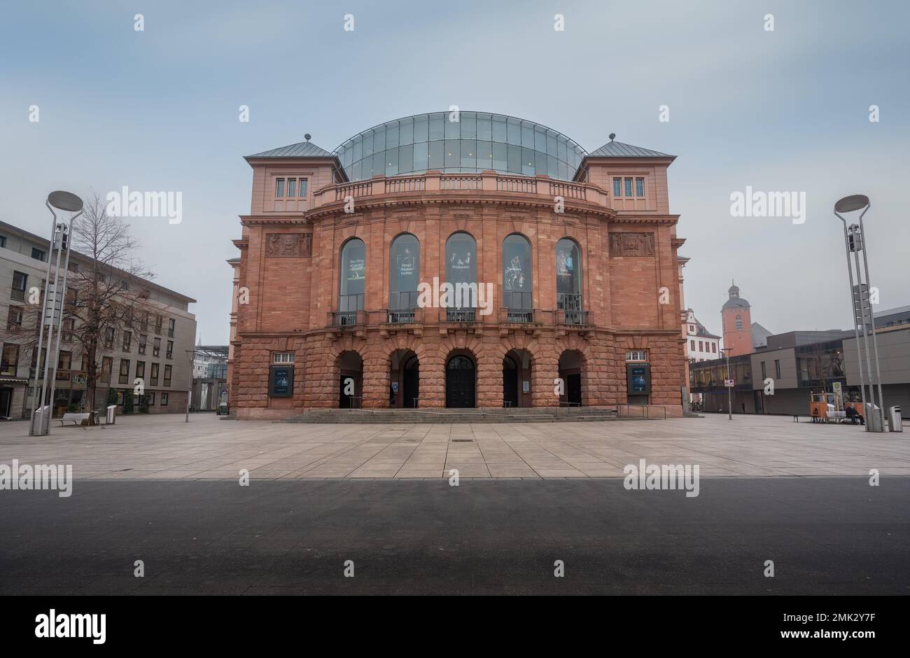 Staatstheater Mainz (Teatro Statale di Mainz) - Mainz, Germania Foto Stock