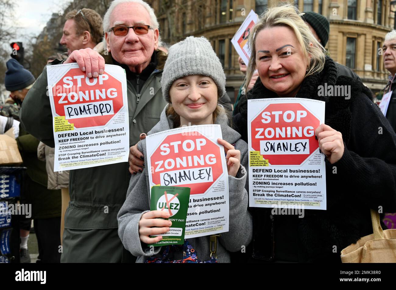 Londra, Regno Unito. Protesta contro la proposta del sindaco Sadiq Khan di ampliare le zone ULEZ a Londra. Credit: michael melia/Alamy Live News Foto Stock