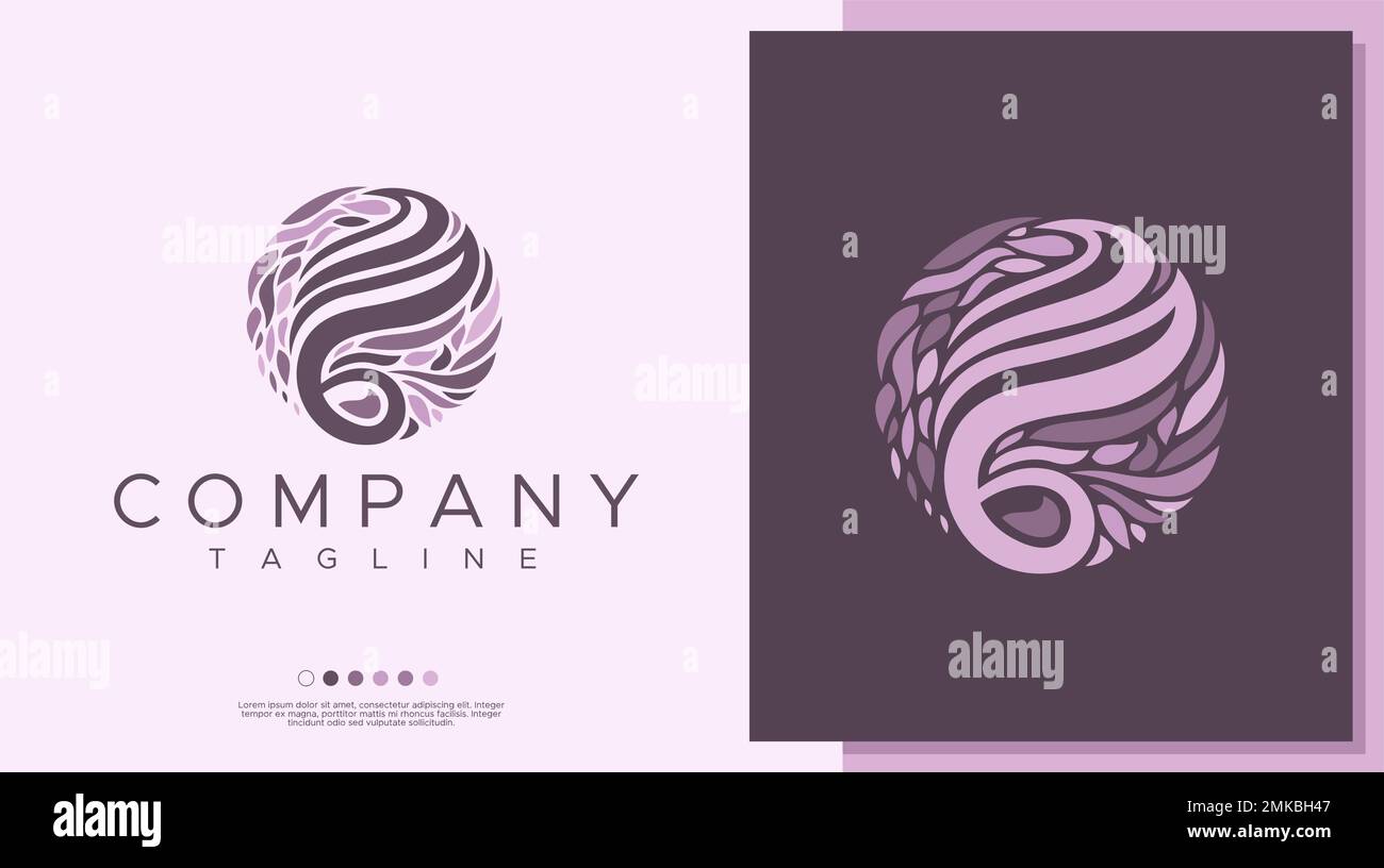 Elegante grafica con logo F letter. Marchio del logo F letter. Illustrazione Vettoriale
