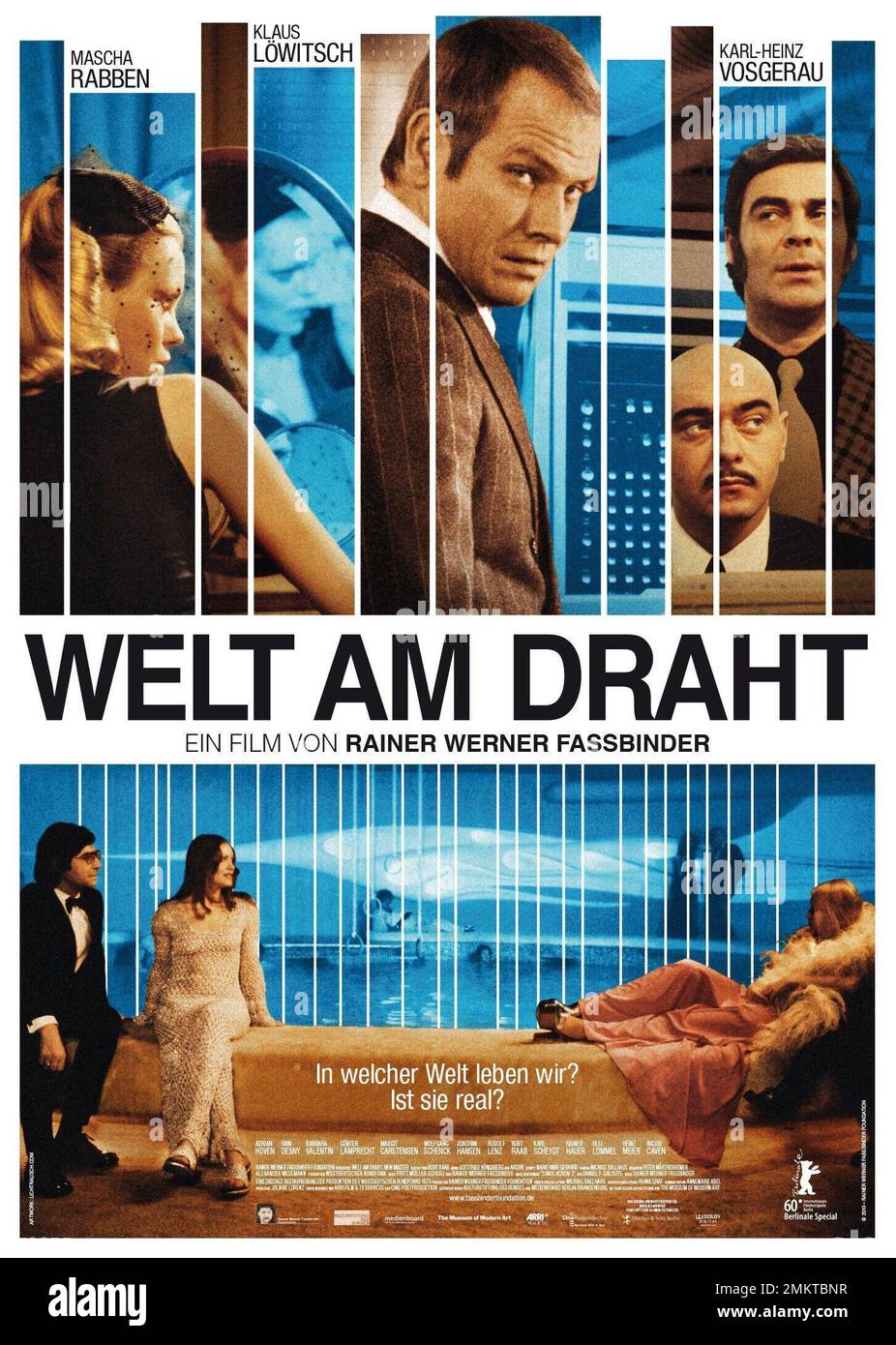 WORLD ON A WIRE (1973) -titolo originale: WELT AM DRAHT-, regia di RAINER WERNER FASSBINDER. Credit: SCHWEITZSCHER RUNDFUNK / Album Foto Stock