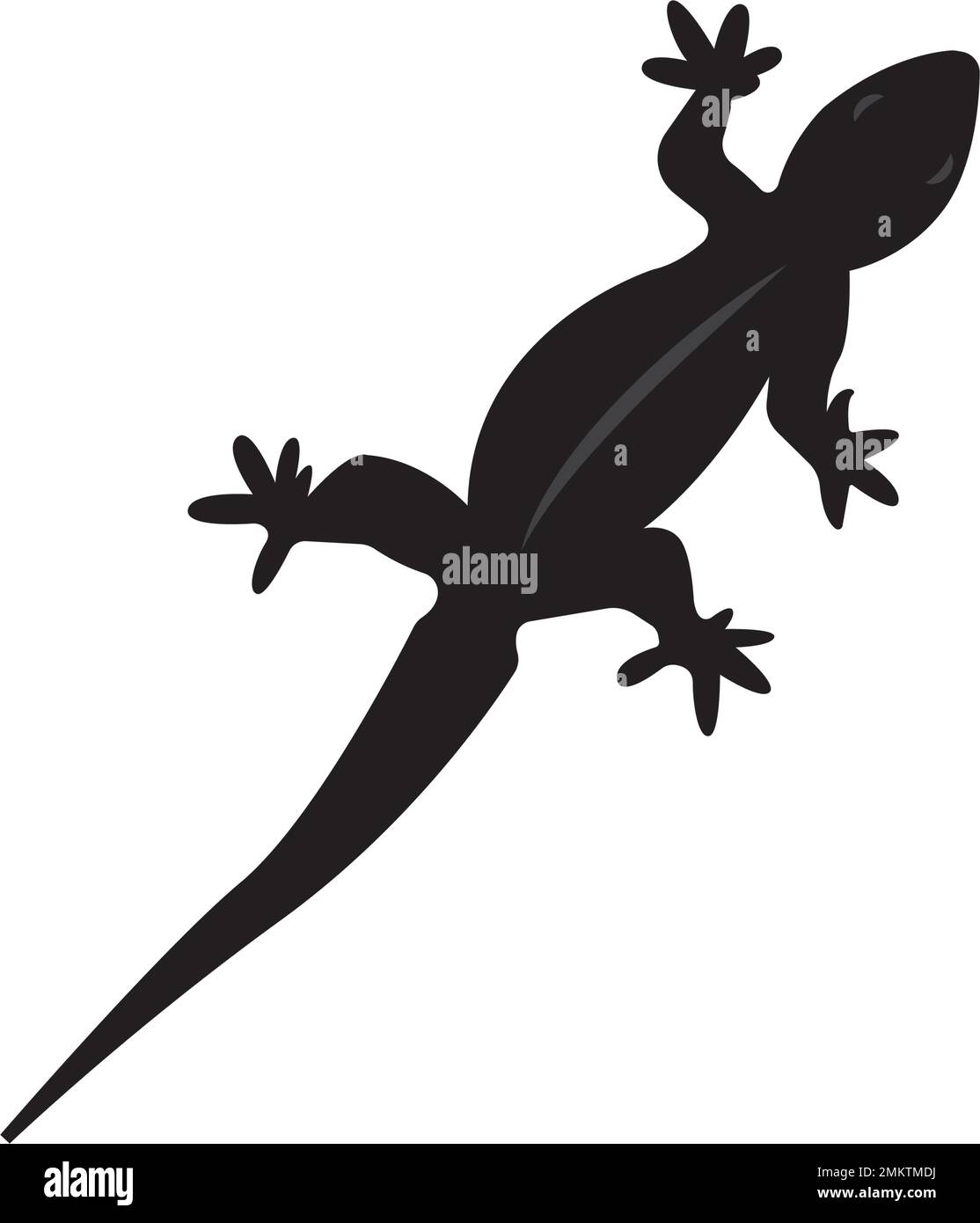 casa lucertola vettore icona illustrazione semplice disegno Illustrazione Vettoriale