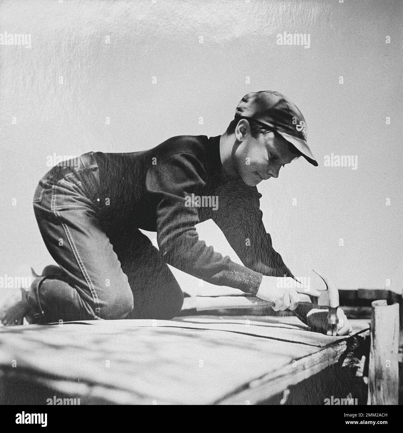 Carl XVI Gustaf, re di Svezia. Nato il 30 aprile 1946. 1950s rif. EG26-1 Foto Stock