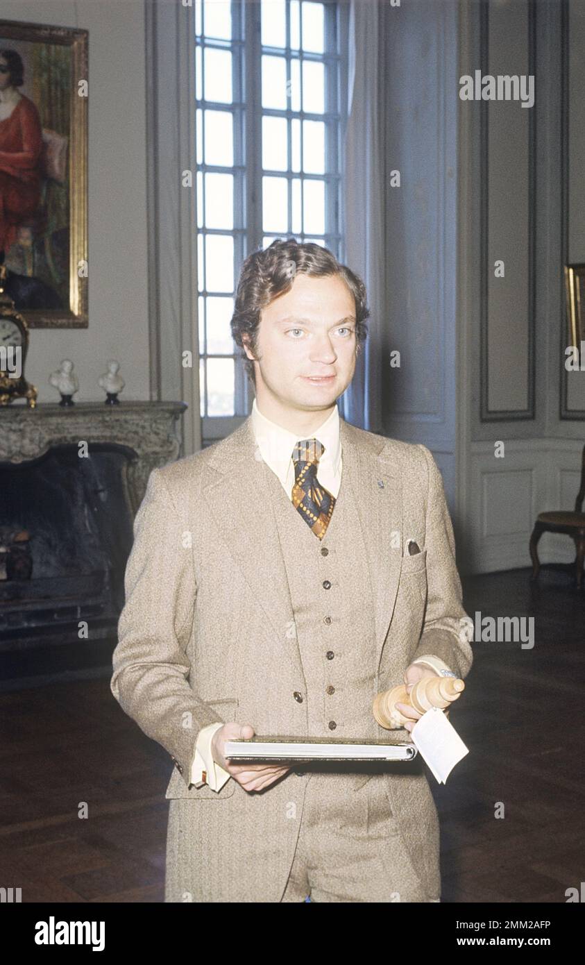 Carl XVI Gustaf, re di Svezia. Nato il 30 aprile 1946. 1978 Foto Stock