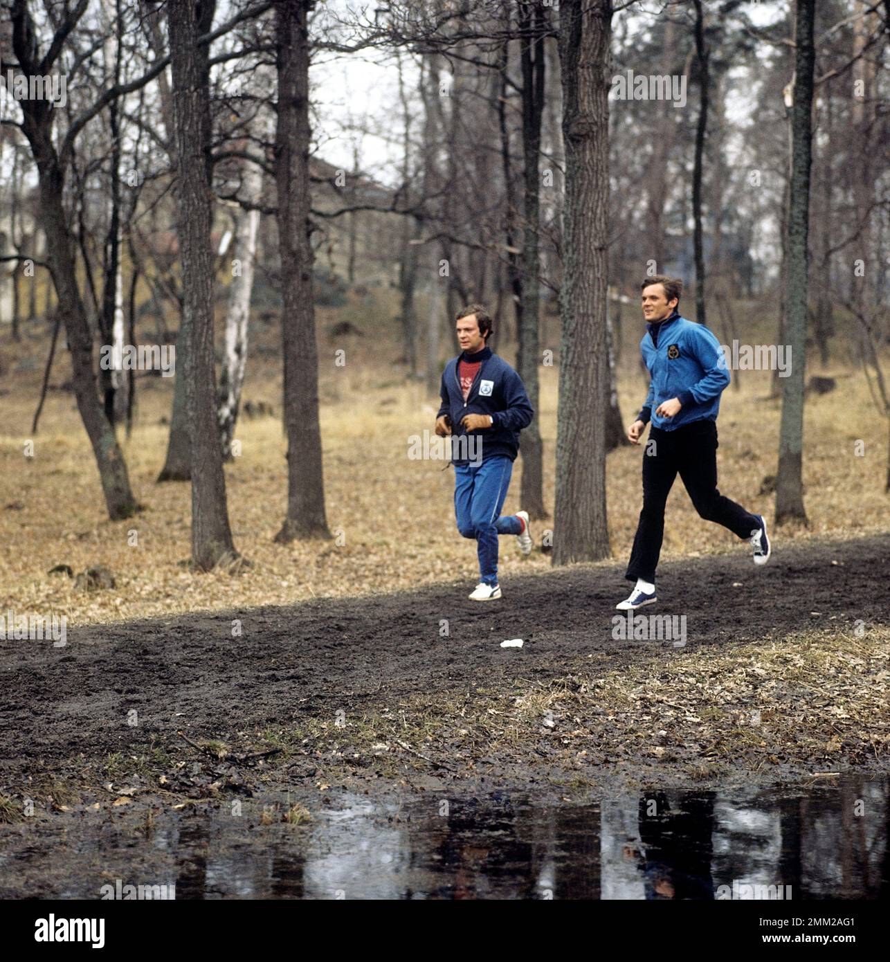 Carl XVI Gustaf, re di Svezia. Nato il 30 aprile 1946. Esercizio in foto. 1971 Foto Stock