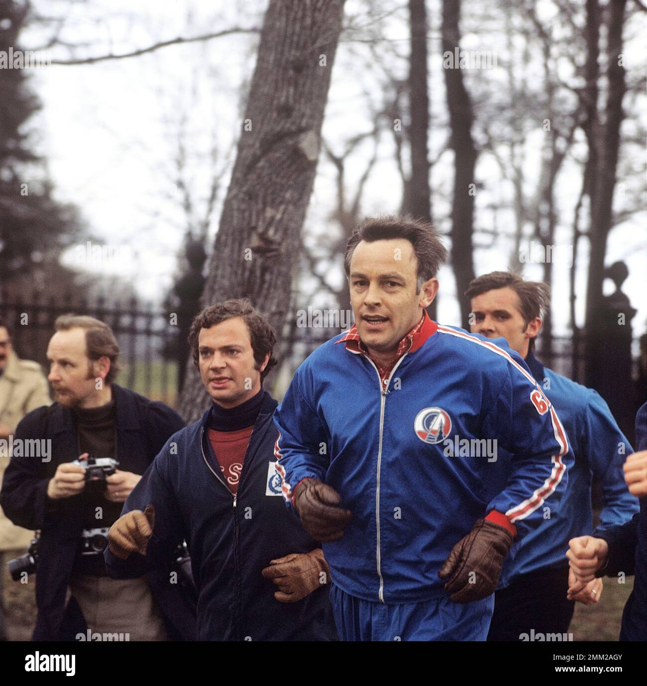 Carl XVI Gustaf, re di Svezia. Nato il 30 aprile 1946. Esercizio in foto. 1971 Foto Stock