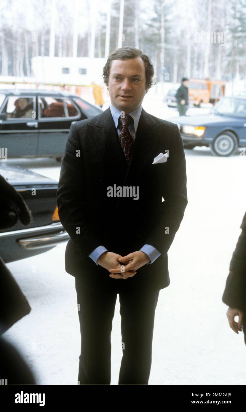 Carl XVI Gustaf, re di Svezia. Nato il 30 aprile 1946. 1978 Foto Stock