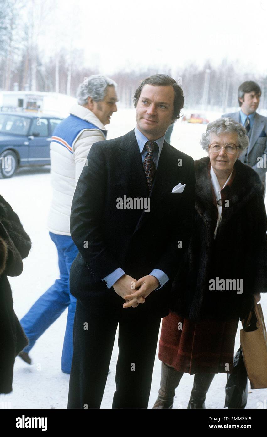 Carl XVI Gustaf, re di Svezia. Nato il 30 aprile 1946. 1978 Foto Stock