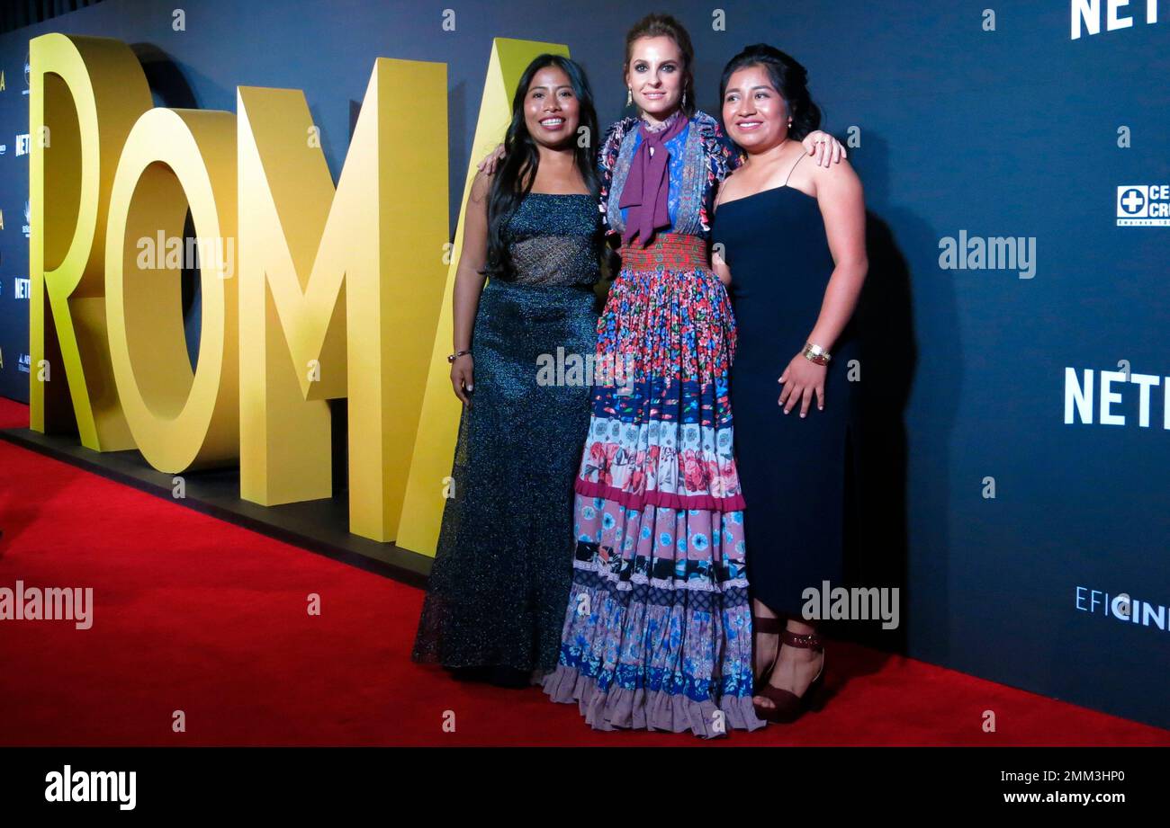 Cleo Roma Mexican actresses who star in the Mexican film Roma, Yalitza Aparicio ...