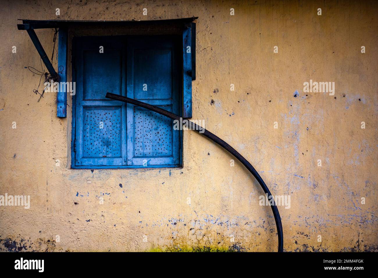 Windows rurale Foto Stock