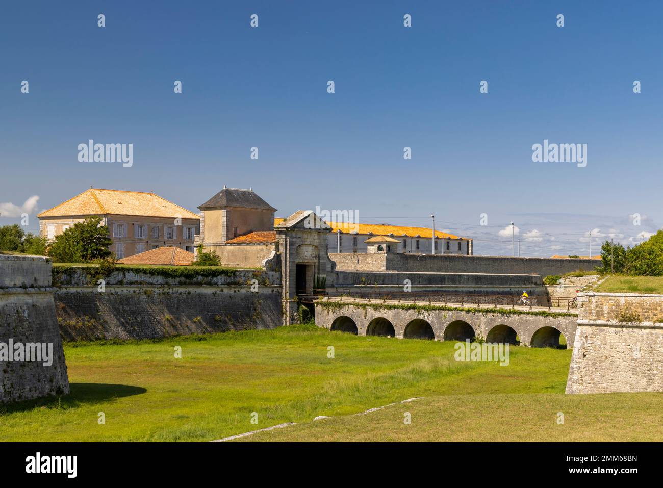 Cittadella di Saint Martin su Ile de Re, Charente-Maritime, Francia Foto Stock